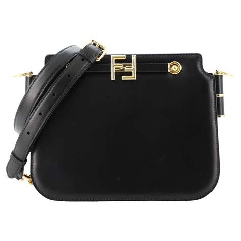 fendi touch review|Fendi Touch Black Leather Handbag With Gold Hardware .